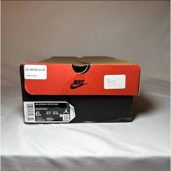 Size 6 - Nike Air Jordan 11 Retro GS Bred 2019 Men's Shoes Ships Now - Picture 9 of 10